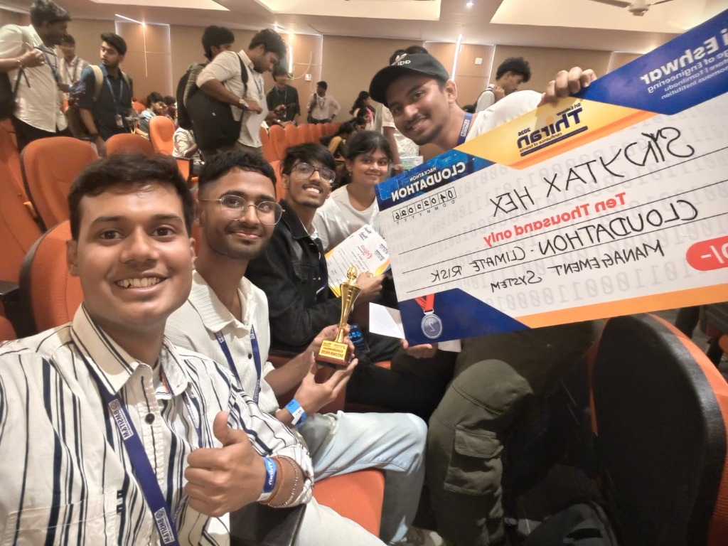 Cloudathon Team Selfie